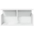 Mueble de pared madera de ingeniería blanco 60x20x30