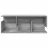 Armario de pared madera de ingeniería gris Sonoma 80x20x30