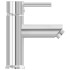 Grifo para lavabo de baño acabado cromado 130x176