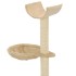 Rascador para gatos con poste de sisal 105 cm