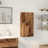 Armario de baño de pared madera envejecida 32x20x67