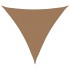 Toldo de vela HDPE gris taupe 160 g/m² 5x5x5