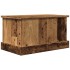 Caja de almacenaje madera de ingeniería envejecida 30x50x28