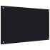 Protección salpicaduras cocina vidrio templado negro 80x50