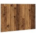 Cabecero de cama madera de ingeniería envejecida 120x1,5x80