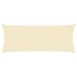 Toldo de vela crema HDPE 160 g/m² 2x5