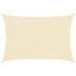 Toldo de vela crema HDPE 160 g/m² 3x4,5