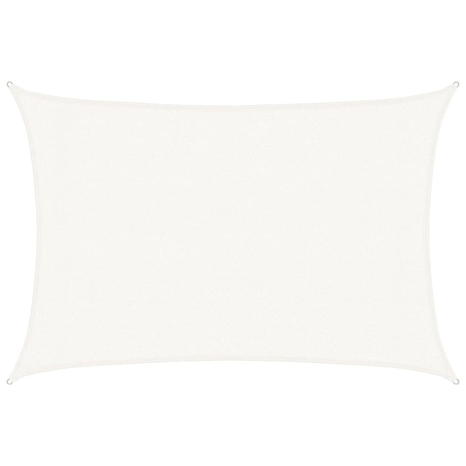 Toldo de vela blanco HDPE 160 g/m² 3x5