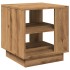 Mesa de centro madera de ingeniería roble artisan 40x40x43
