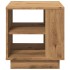 Mesa de centro madera de ingeniería roble artisan 40x40x43