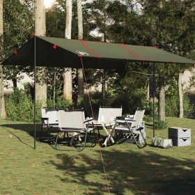 Lona de camping impermeable verde oliva 451x420