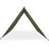 Lona de camping impermeable verde oliva 451x420