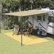 Alfombra de tienda de campaña 250x500cm beige
