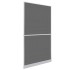 Mosquitera con bisagras para puertas blanca 120x240