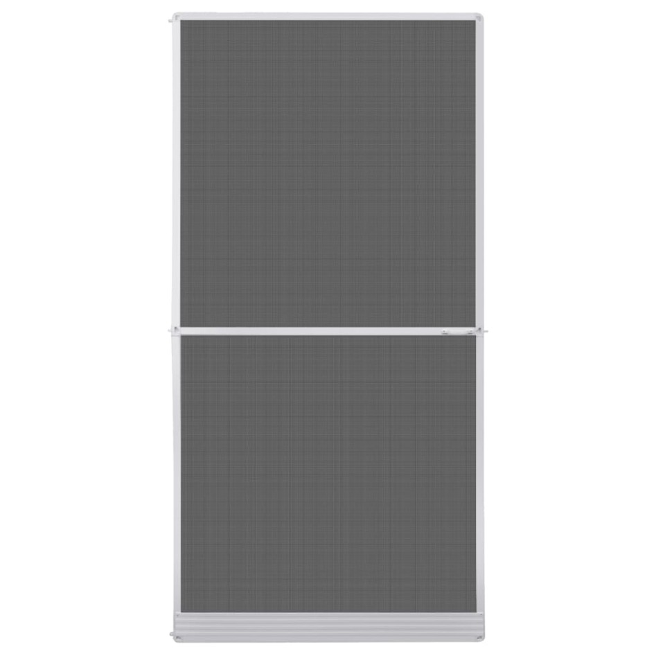 Mosquitera con bisagras para puertas blanca 120x240