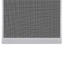 Mosquitera con bisagras para puertas blanca 120x240