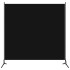 Biombo de tela negro 175x180