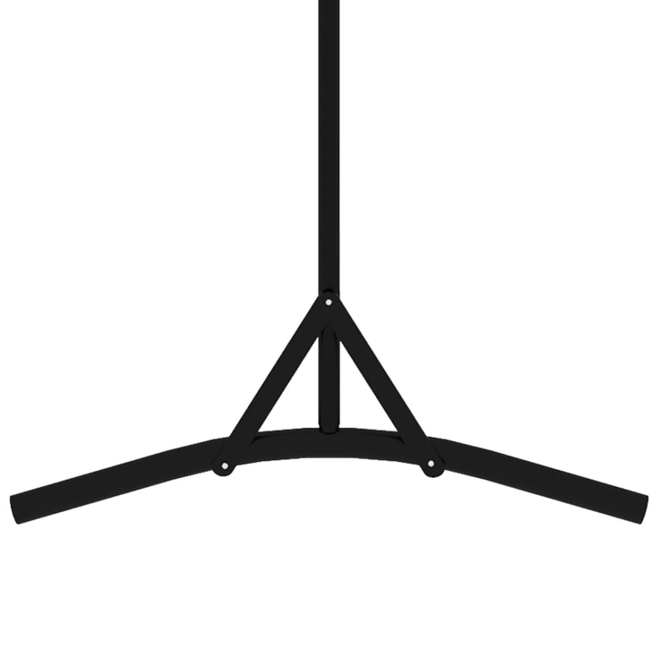 Biombo de tela negro 175x180