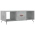 Mesa de centro madera contrachapada gris hormigón 102x50x40