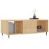 Mesa de centro madera contrachapada roble Sonoma 102x50x40