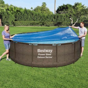 Bestway Cubierta solar para piscina Flowclear 356