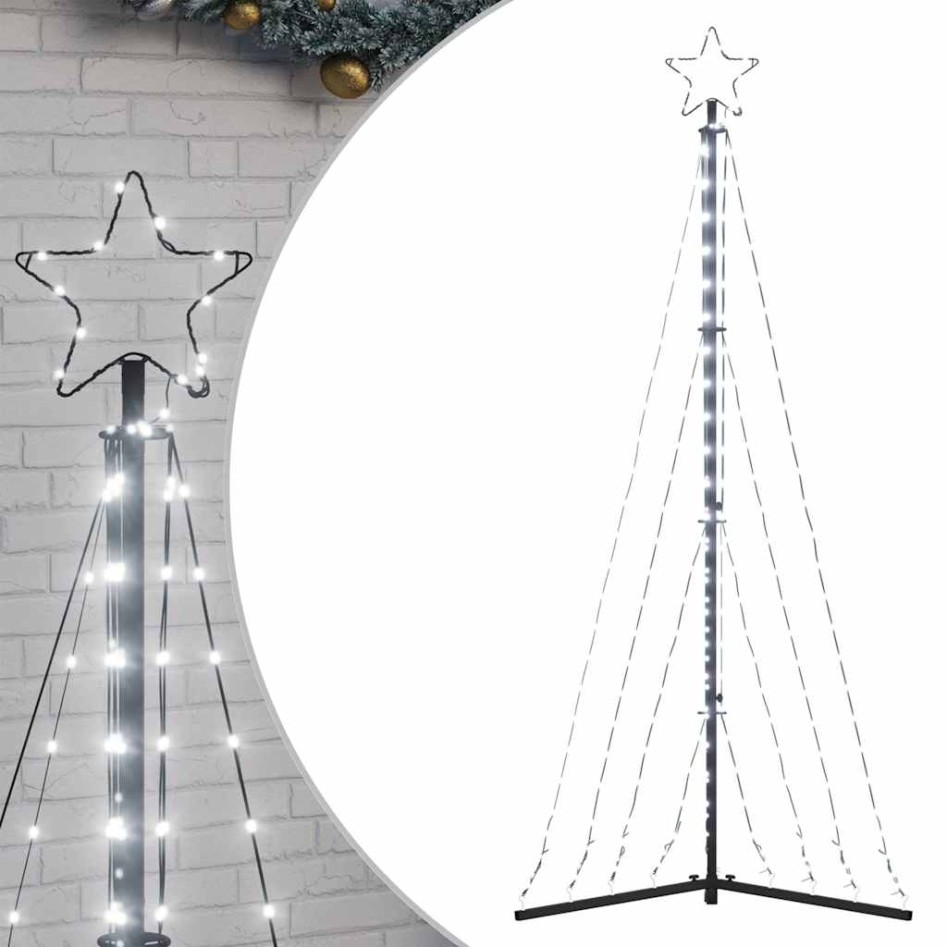 LED para árbol de Navidad 339 LEDs blanco frío 182