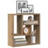 Estante de pared madera ingeniería roble artisan 45x16x45