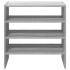 Zapateros 2 uds apilables gris sonoma 60x30x30,5