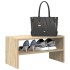 Zapatero apilable roble sonoma 60x30x30,5