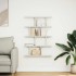 Estante cubo pared 12 compartimentos madera ingeniería