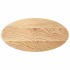 Tablero de mesa ovalado madera maciza de roble 80x40x2