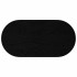 Tablero de mesa ovalado madera maciza de roble 80x40x2