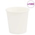 Tazas de café de papel 1000 uds 4oz 100ml