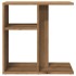 Mesa auxiliar de madera contrachapada roble artisan 50x30x50