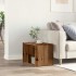 Mesa auxiliar de madera contrachapada envejecida 59x36x38