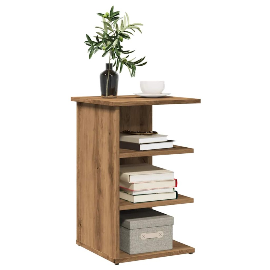 Aparador de madera de ingeniería roble artisan 35x35x55