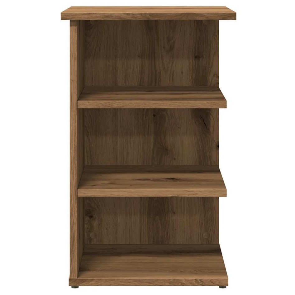 Aparador de madera de ingeniería roble artisan 35x35x55