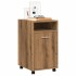 Armario ruedas contrachapada roble artisan 33x38x60