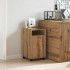 Armario ruedas contrachapada roble artisan 33x38x60