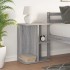 Mesita de noche madera de ingeniería gris Sonoma 46,5x29x61