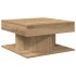 Mesa de centro madera ingeniería roble artisan 55x55x30