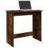 Escritorio de madera contrachapada roble ahumado 80x40x75