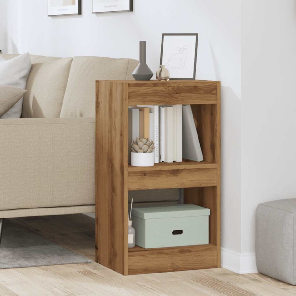 Estantería/divisor de espacios roble artisan 40x30x72