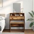 Taburete vestidor madera contrachapada madera vieja 70x35x45