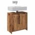 Armario para lavabo de baño madera ingeniería