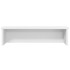 Estantes de cocina apilables 2 uds blanco 60x15x16