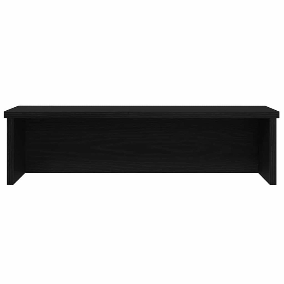 Estantes de cocina apilables 2 uds negro 60x15x16