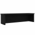 Estantes de cocina apilables 2 uds negro 60x15x16