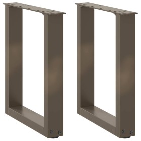 Patas para mesa de centro en forma de U 2 uds antracita