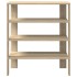 Mueble zapatero madera contrachapada roble sonoma 61x32x70